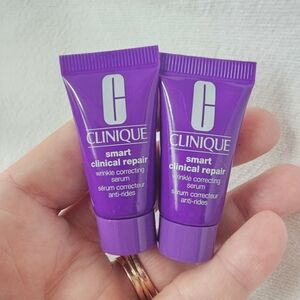 2 Clinique Smart Clinical Repair Wrinkle Correcting Serum .17 oz / 5 ml MSRP $26